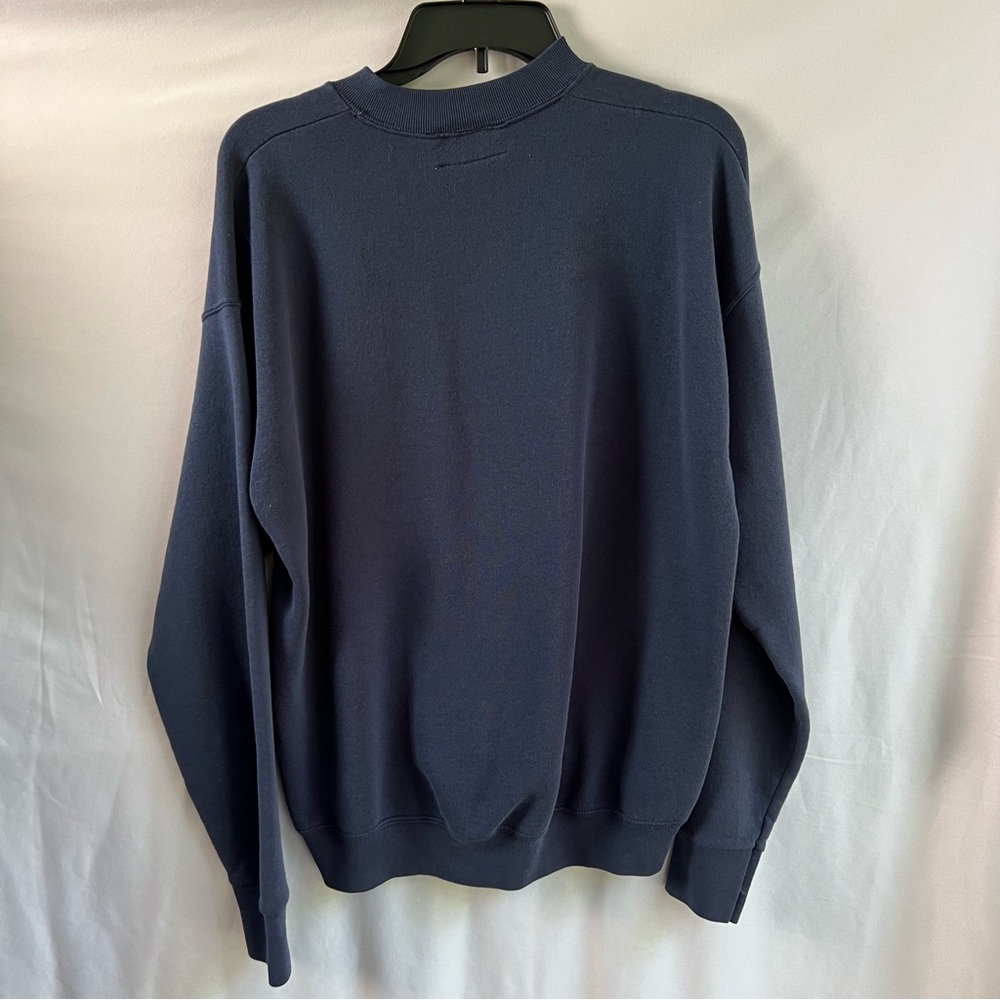 Nike Air Embroidered Navy Crewneck - Large - Picture 2 of 4